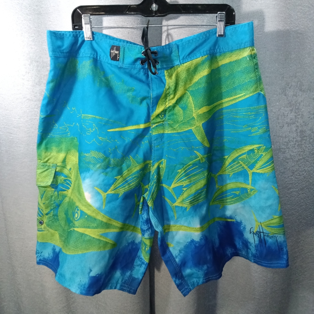 Men's Blue Water Trunk/Hybrid Shorts